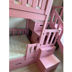 Rosa Etagenbett für kleine Schwestern